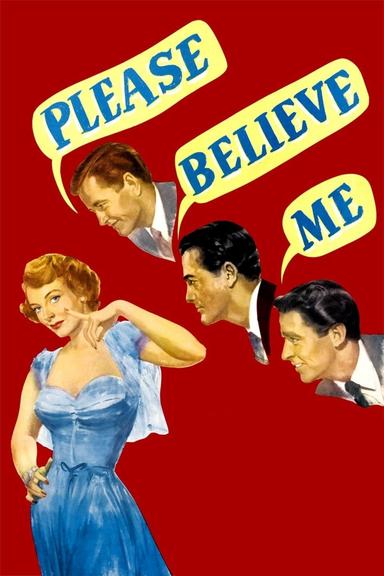 Please Believe Me poster