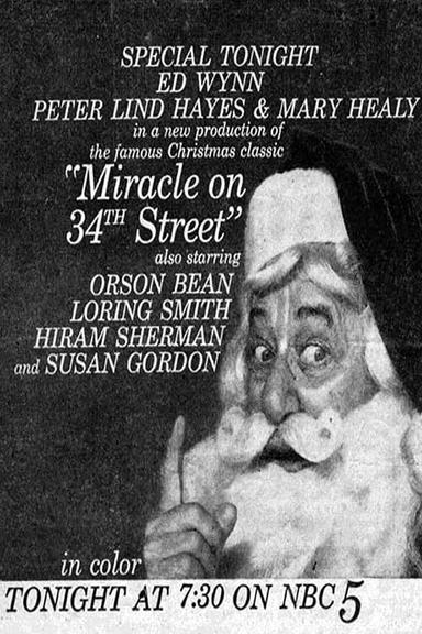 Miracle On 34th Street poster