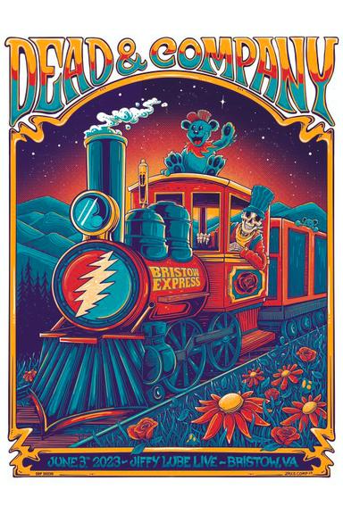 Dead & Company:2023-06-03 Jiffy Lube Live, Bristow, VA, USA poster