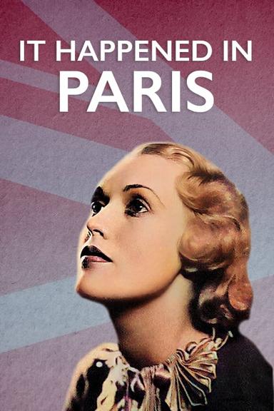 It Happened in Paris poster