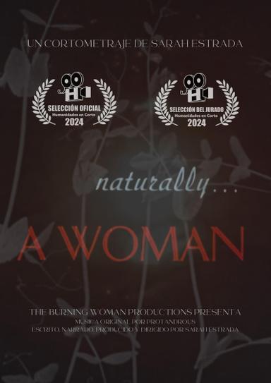 Naturally... A Woman poster