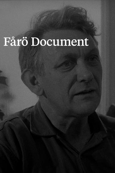 Fårö Document poster