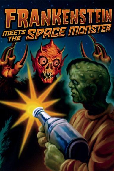 Frankenstein Meets the Space Monster poster