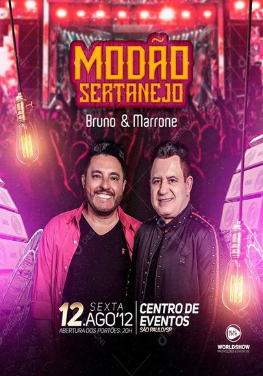 Bruno e Marrone Churrasco e Modão poster