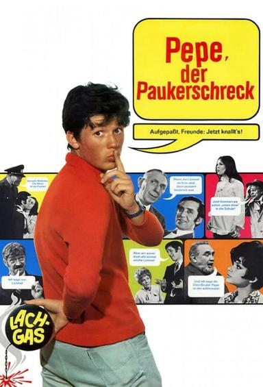 Pepe, der Paukerschreck poster