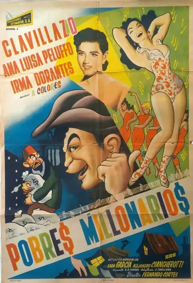 Pobres millonarios poster