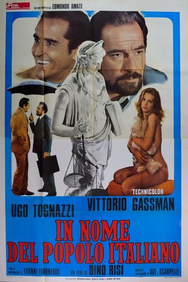 In the Name of the Italian People poster