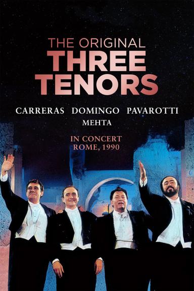 The Original Three Tenors Concert poster