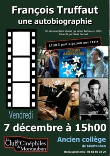 François Truffaut, une autobiographie poster