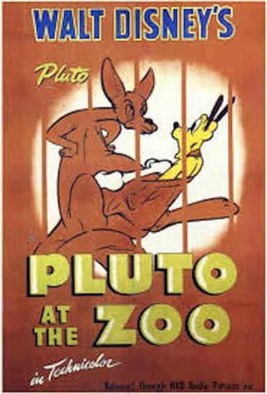 Pluto at the Zoo poster