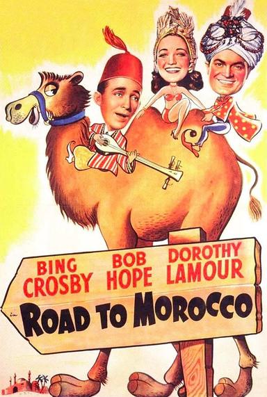 Road to Morocco poster