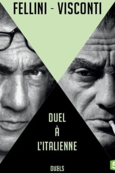 Fellini vs Visconti: an Italian duel poster