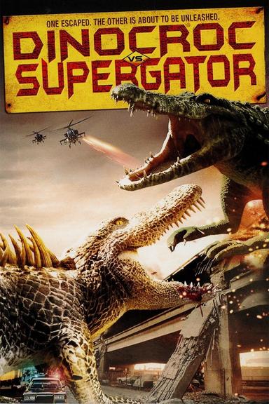 Dinocroc vs. Supergator poster