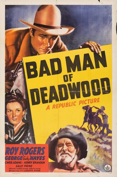 Bad Man of Deadwood poster