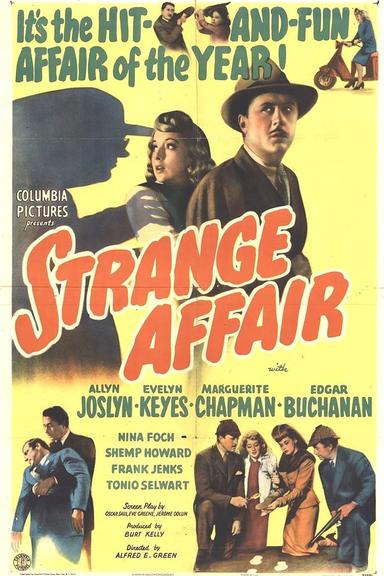 Strange Affair poster