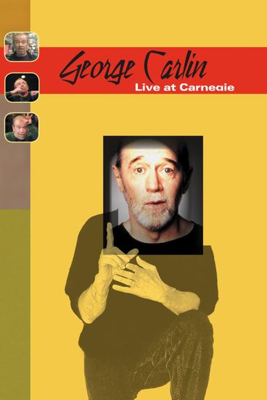 Carlin at Carnegie poster