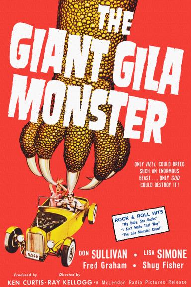 The Giant Gila Monster poster