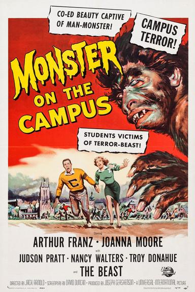 Monster on the Campus poster