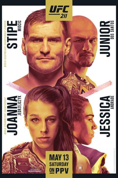 UFC 211: Miocic vs. dos Santos 2 poster