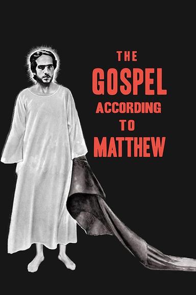 The Gospel According to Matthew poster