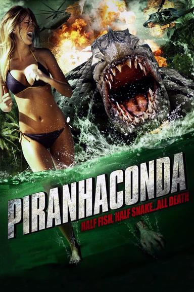 Piranhaconda poster