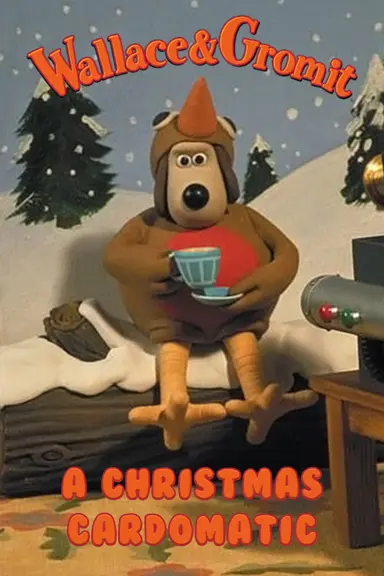 A Christmas Cardomatic poster