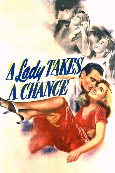 A Lady Takes a Chance poster