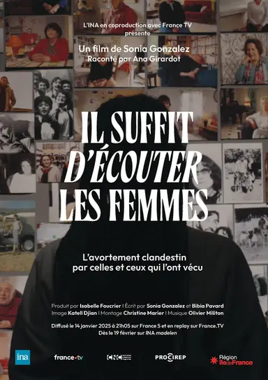 Il suffit d’écouter les femmes poster