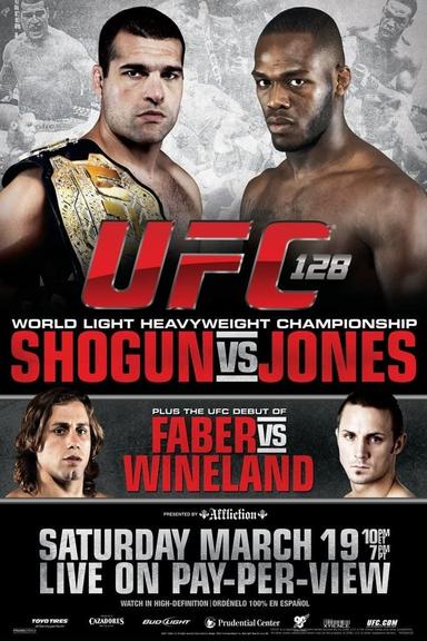 UFC 128: Shogun vs. Jones poster