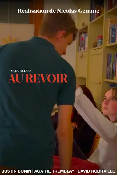 Se faire dire au revoir poster