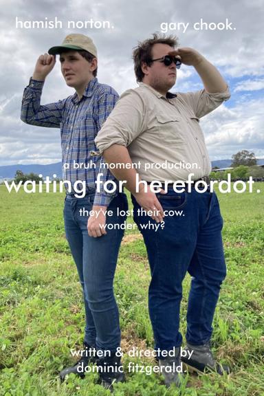 waiting for herefordot. poster