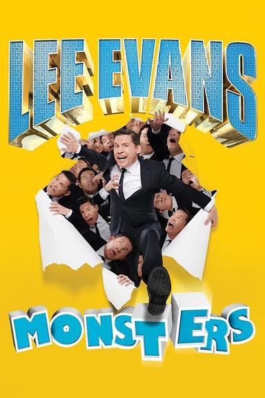 Lee Evans: Monsters poster