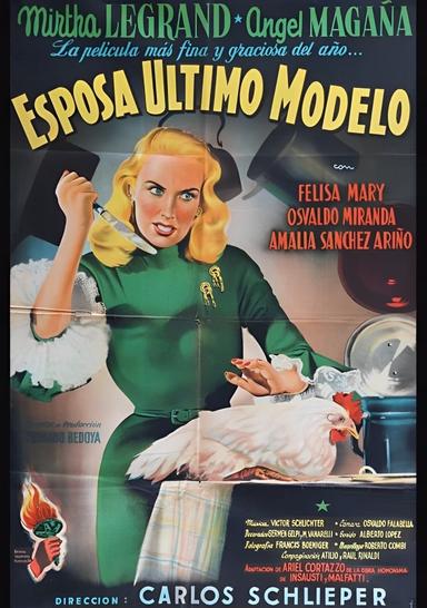 Esposa último modelo poster