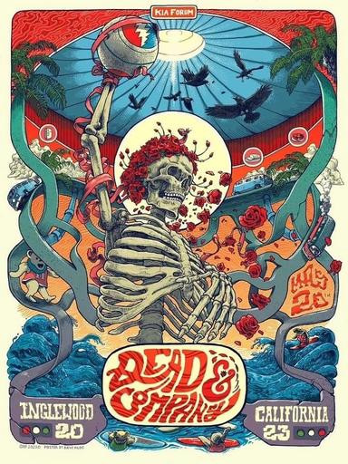 Dead & Company: 2023-05-20 Kia Forum, Inglewood, CA, USA poster