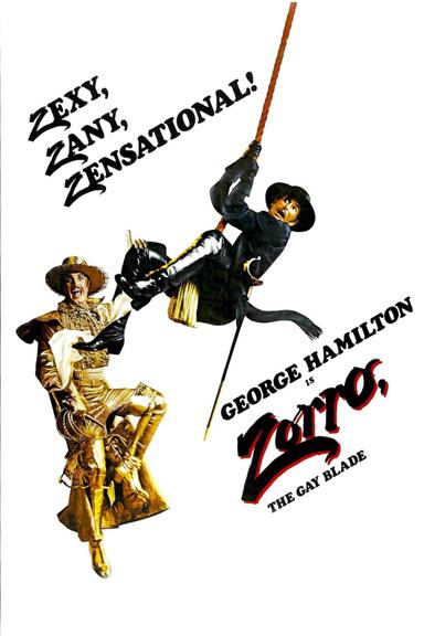 Zorro, The Gay Blade poster