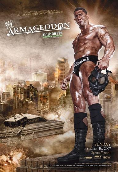 WWE Armageddon 2007 poster