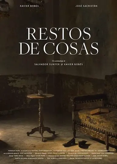 Restos de cosas poster