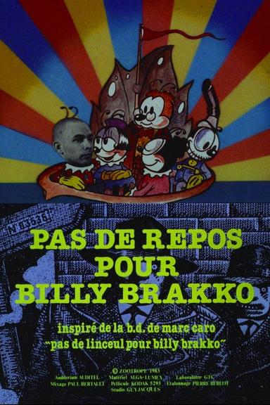 No Rest for Billy Brakko poster