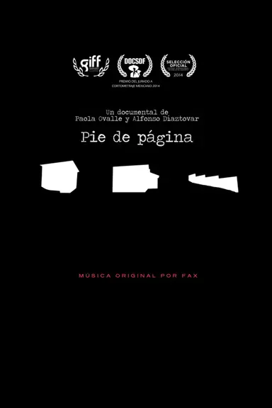 Pie de página poster