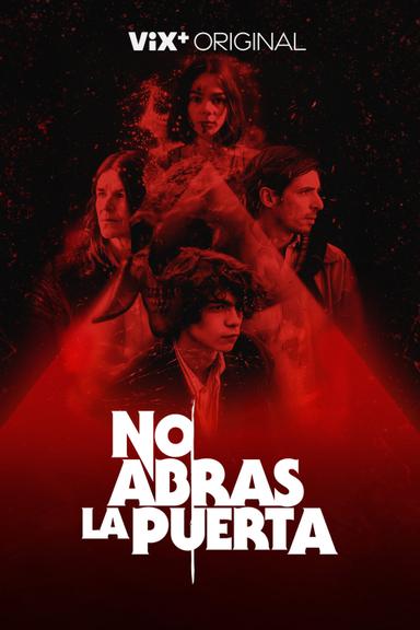 No abras la puerta poster