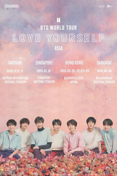 BTS World Tour: Love Yourself in Asia poster