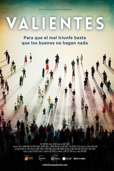 Valientes poster