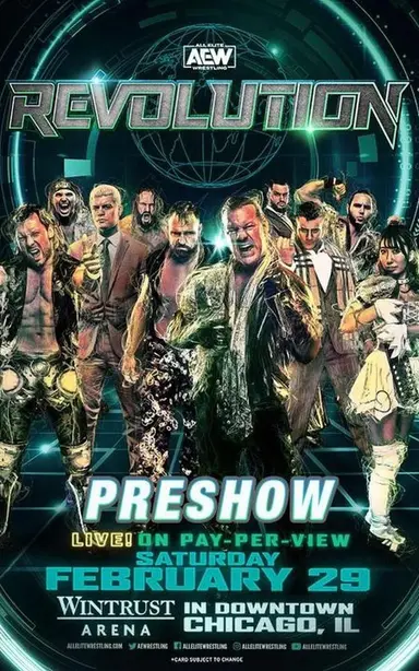AEW Revolution: The Buy In poster