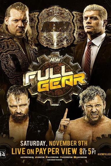 AEW Full Gear poster