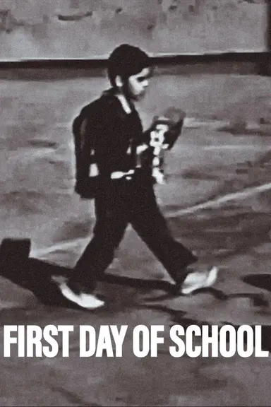 First Day of School poster