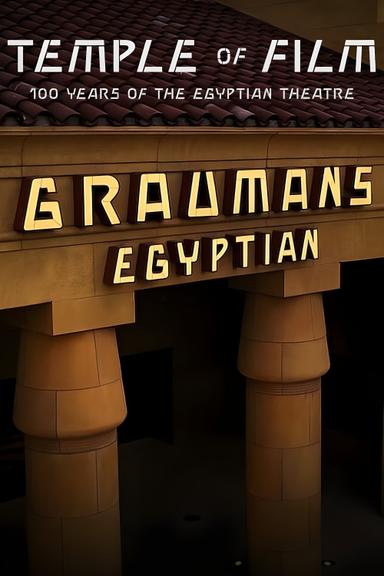 Temple of Film: 100 Years of the Egyptian Theatre poster