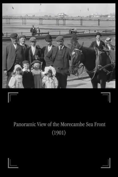 Panoramic View of the Morecambe Sea Front poster