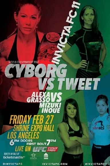 Invicta FC 11: Cyborg vs. Tweet poster