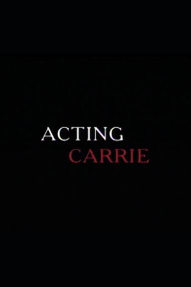 Acting 'Carrie' poster