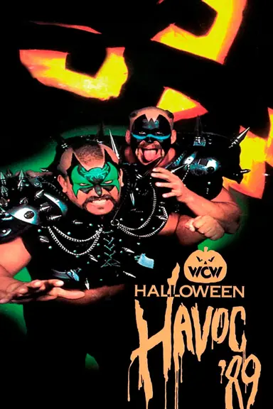 WCW Halloween Havoc '89 poster